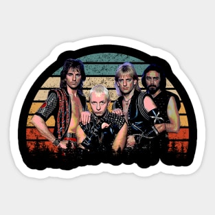 Screaming for Vengeance Style Judas Vintage Heavy Metal Couture Sticker